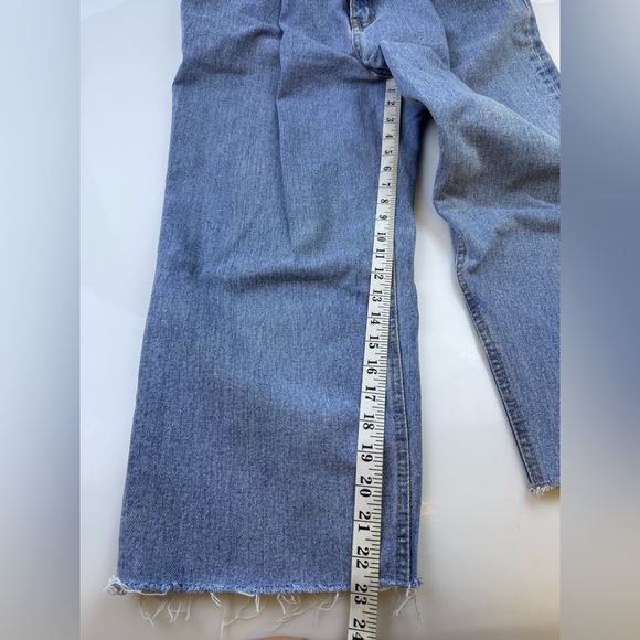 Nomore Blue Wide Leg Jeans N279-15 - Picture 8 of 8